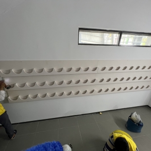 DỰ ÁN LẮP ĐẶT GIÁ NÓN BẢO HỘ LAO ĐỘNG CÔNG TY HÓA CHẤT HIẾM